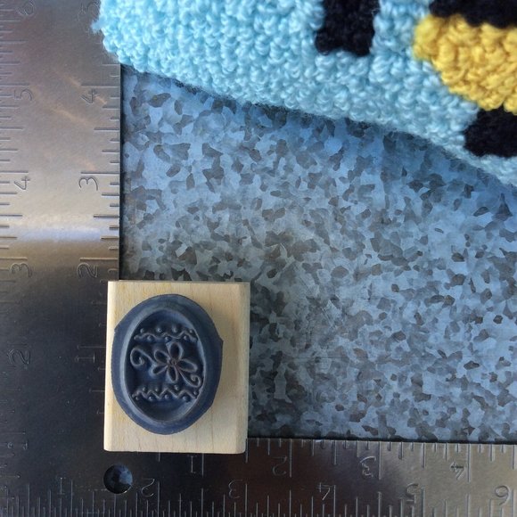 Floral Egg by Paper Inspirations Rubber Stamp - Picture 2 of 3